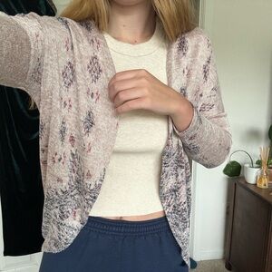 Western cardigan - boho pattern